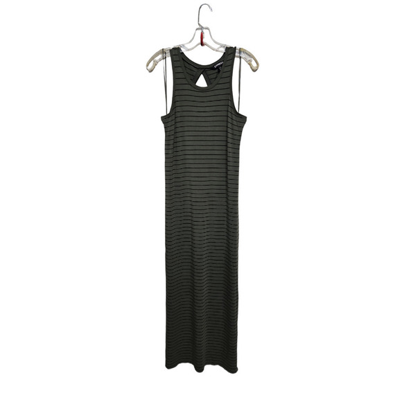 Express Dresses & Skirts - Express Striped Keyhole Maxi Dress‎ Size Small Petite